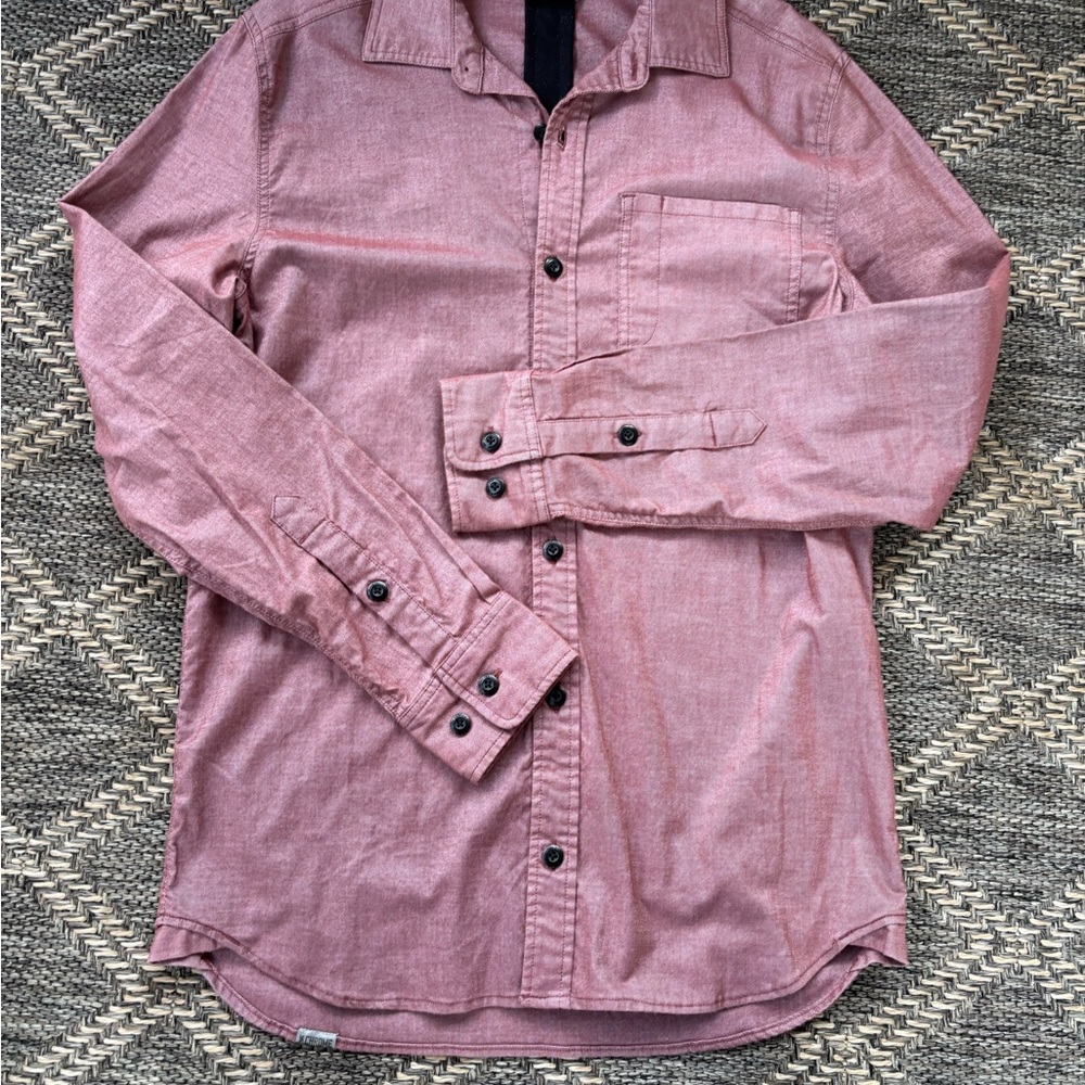 Chrome Industries Men's Button-Up Shirt
Faded Red / Dusty Rose - Size Medium - Picture 3 of 9